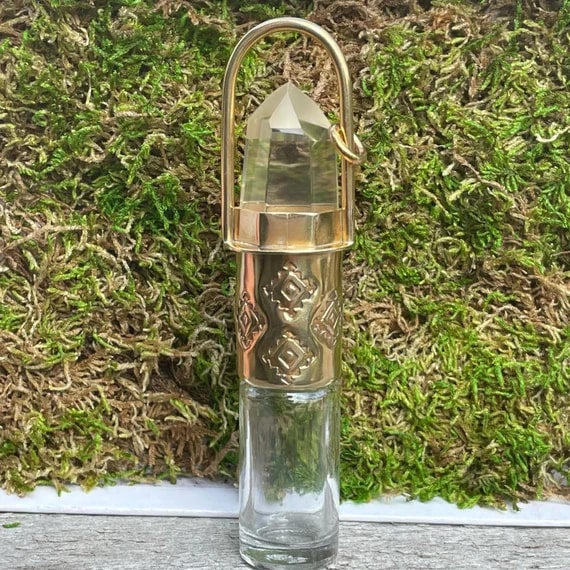 Roller on sale bottle necklace